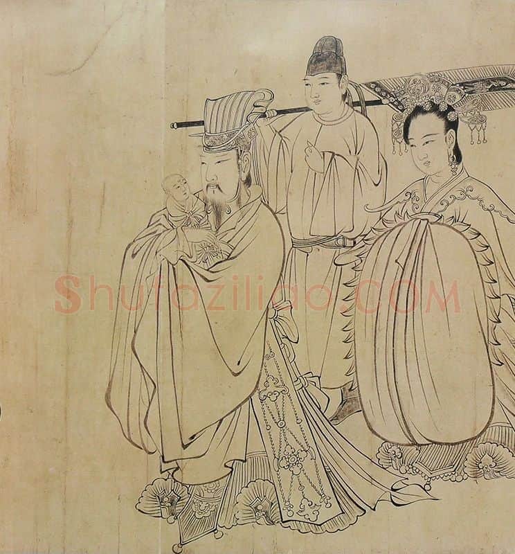 吴道子送子天王图_02