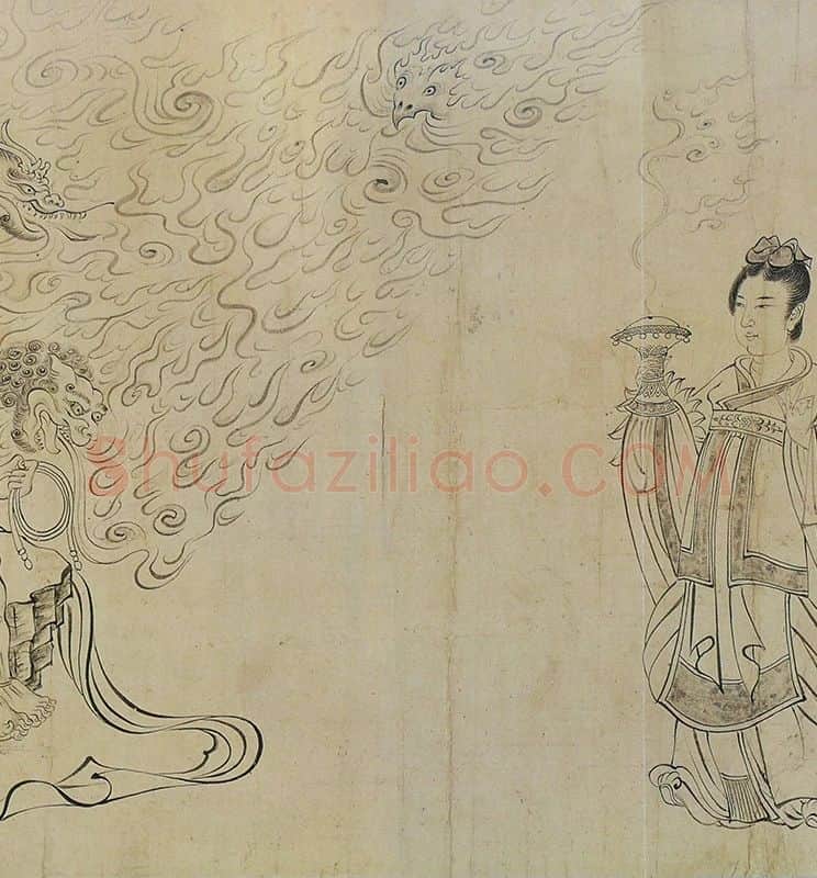 吴道子送子天王图_05