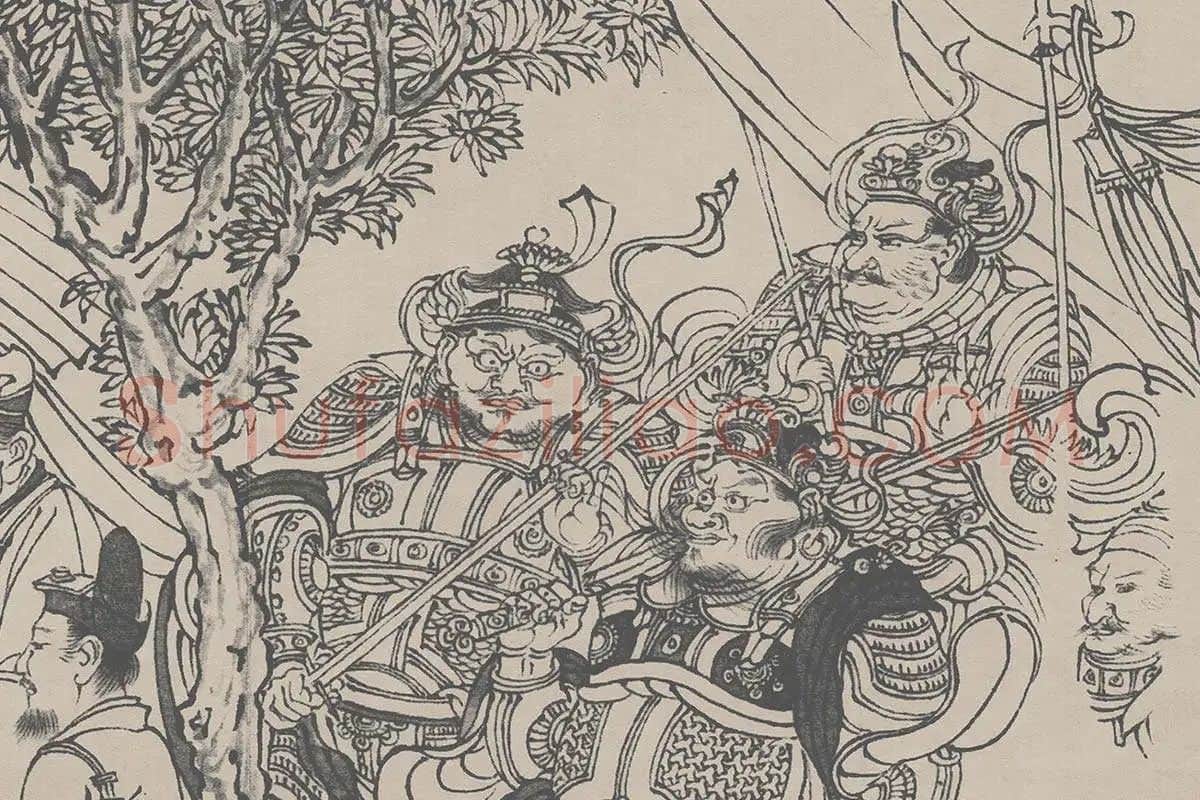 八十七神仙卷高清大图局部 (1)