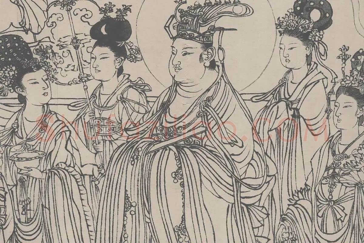 八十七神仙卷高清大图局部 (5)