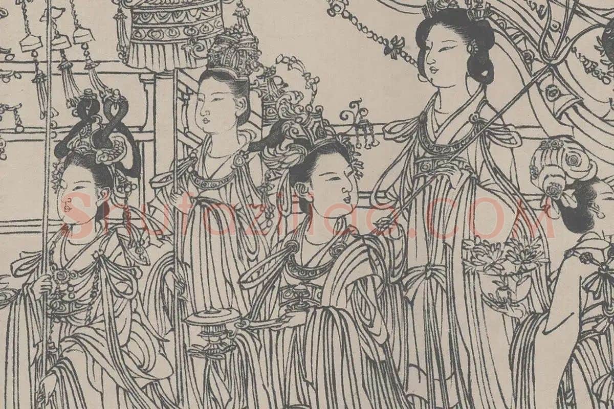八十七神仙卷高清大图局部 (6)