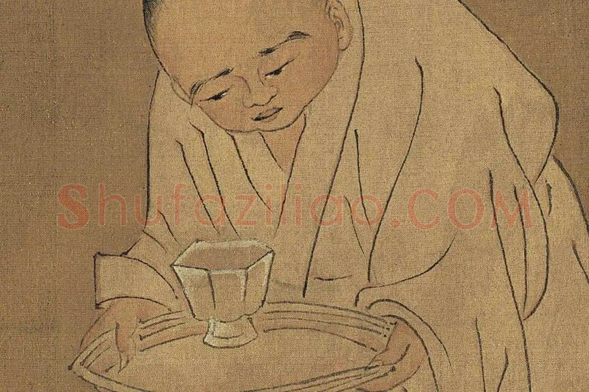 孙位《高逸图》高清大图局部细节 (2)