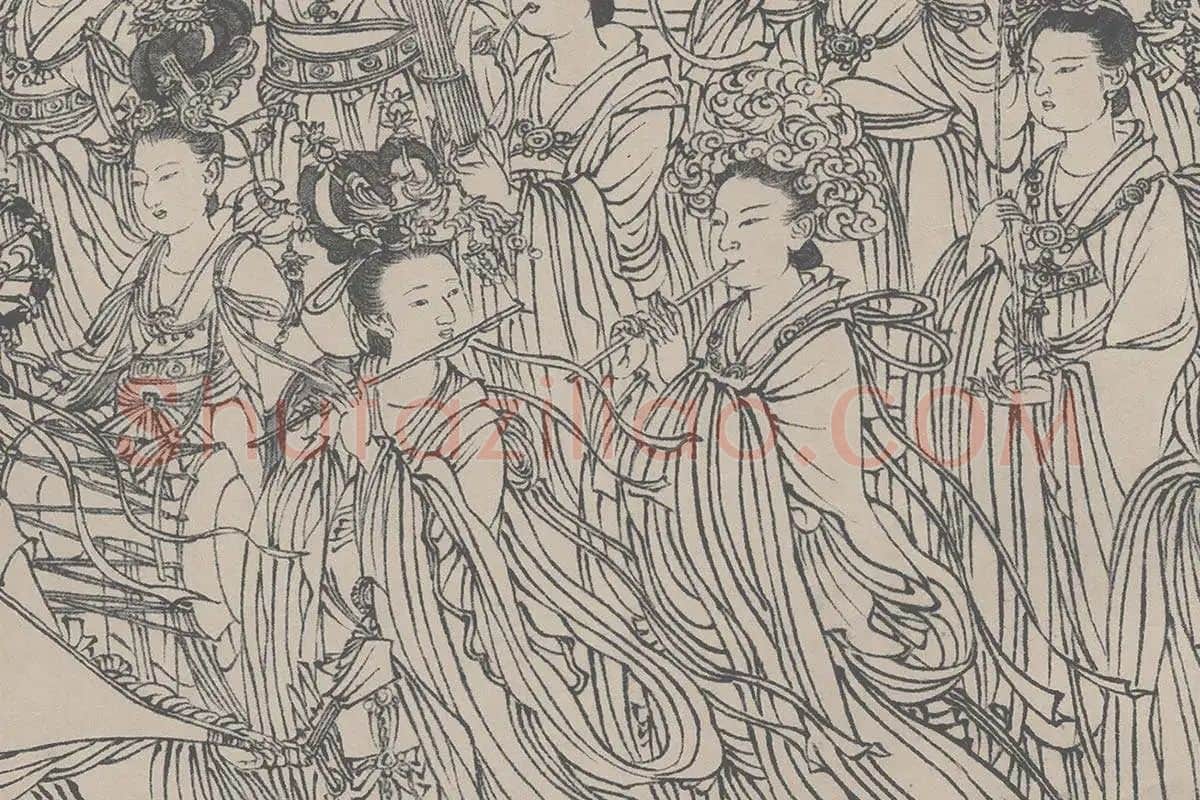 八十七神仙卷高清大图局部 (8)