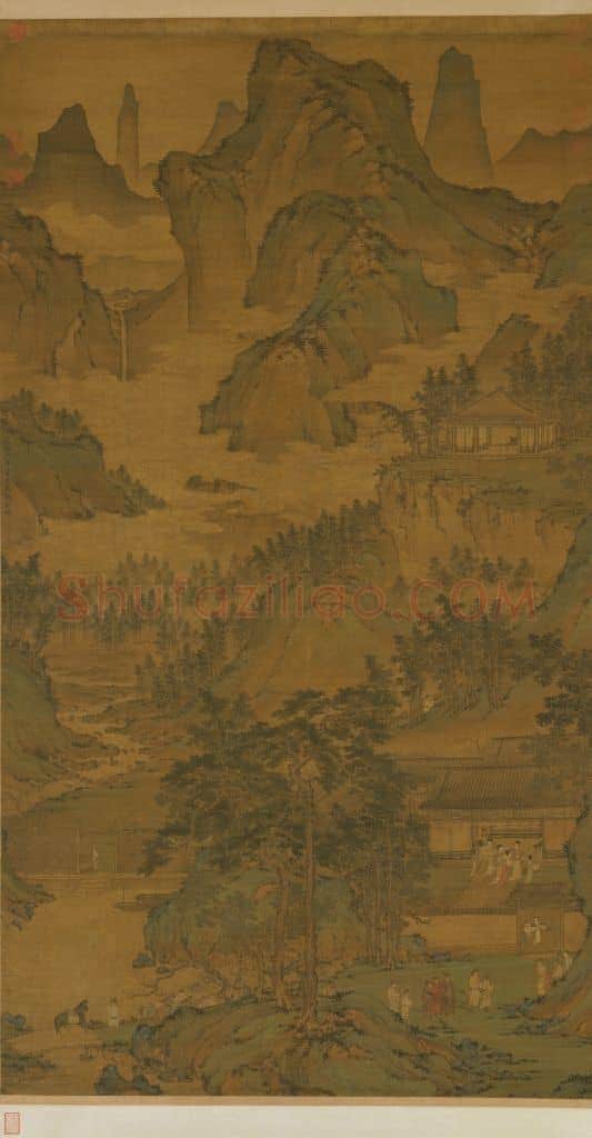 东山丝竹图轴 | 故宫绘画藏品