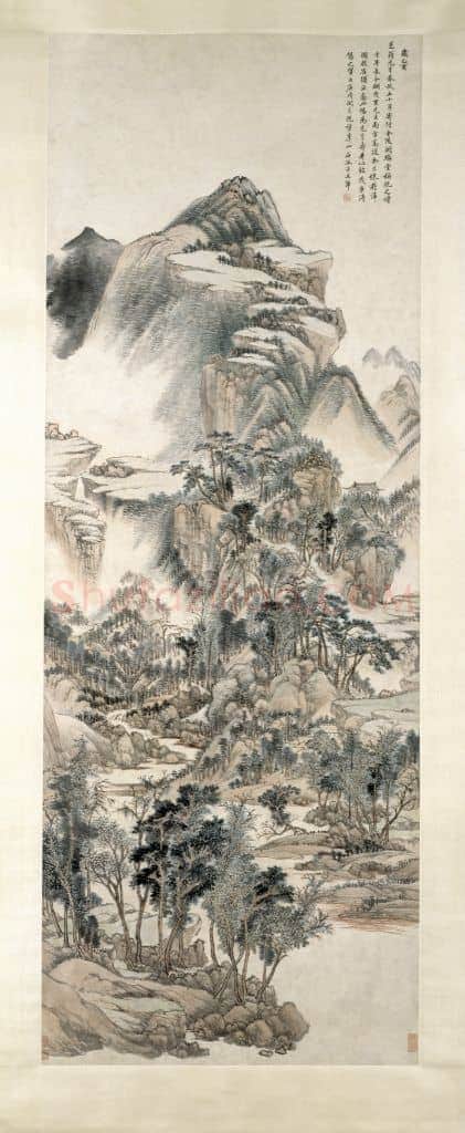 王翚仿黄公望山水图轴 | 故宫绘画藏品