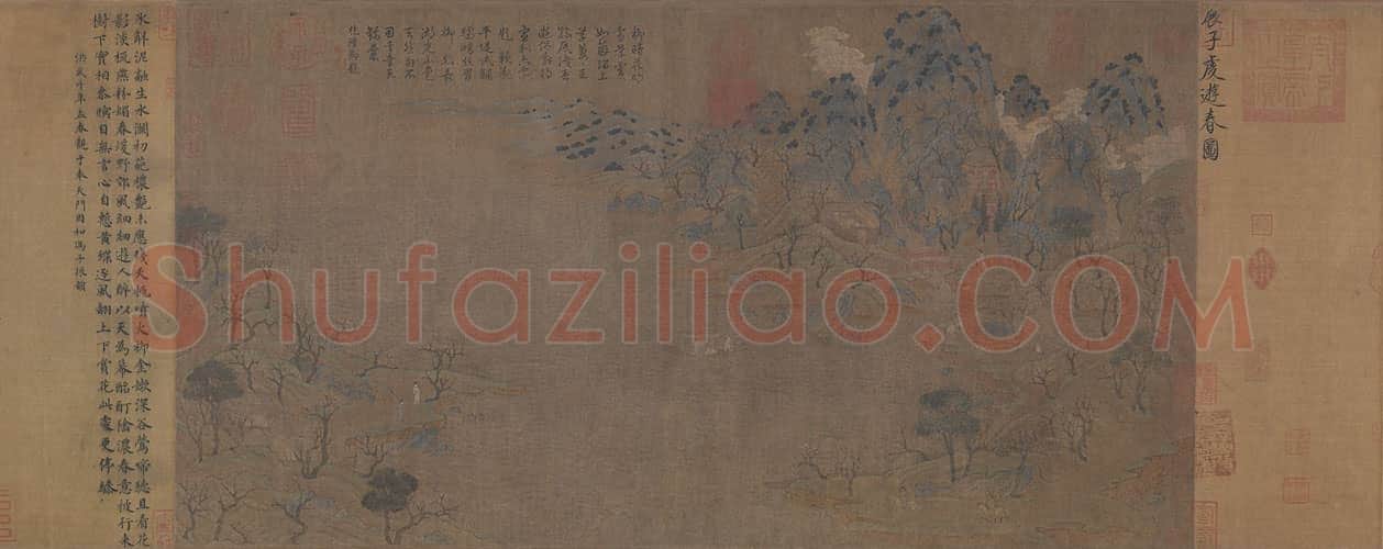 展子虔游春图卷 | 故宫绘画藏品
