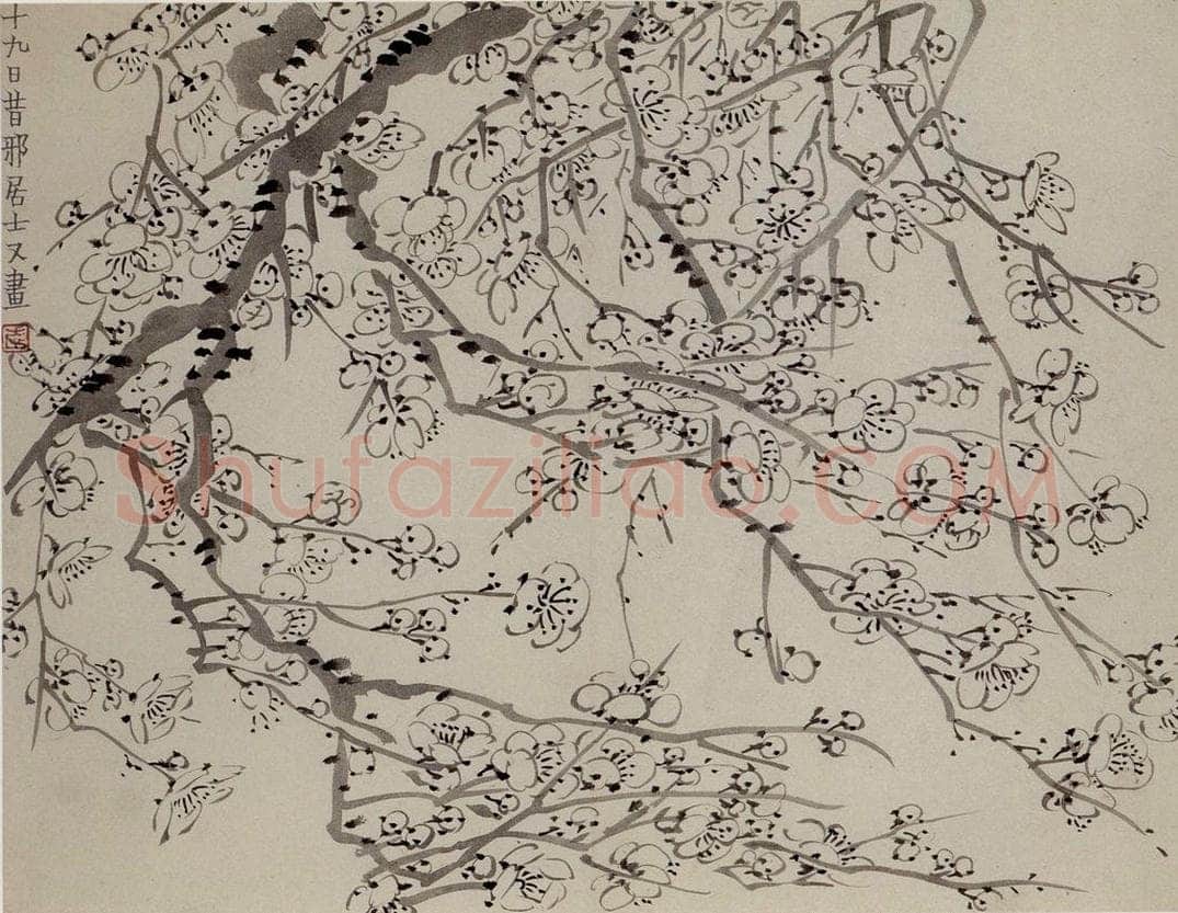 1757年 金农 《梅花册》 书画作品
