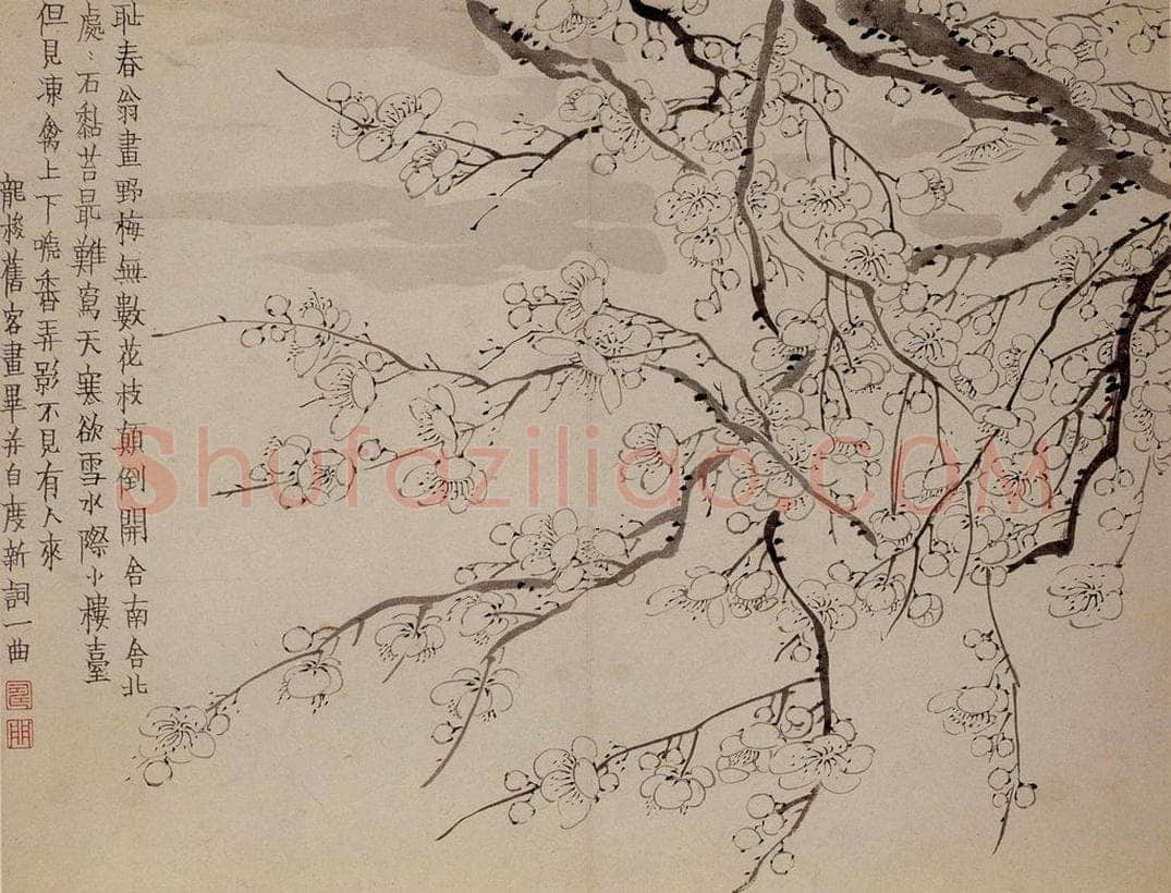 1757年 金农 《梅花册》 书画作品