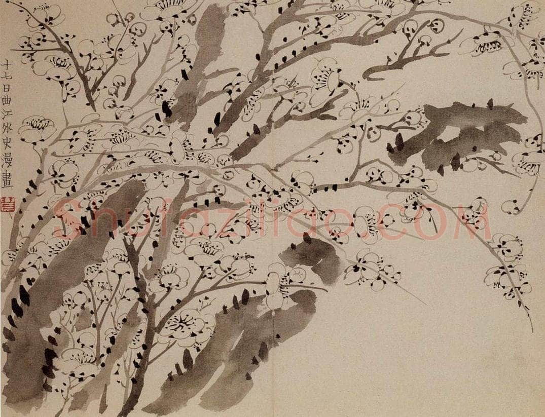 1757年 金农 《梅花册》 书画作品