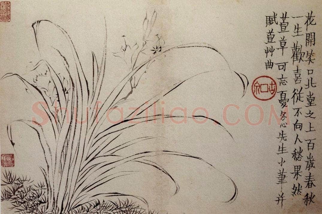 1759年 金农 《杂画册》 书画作品