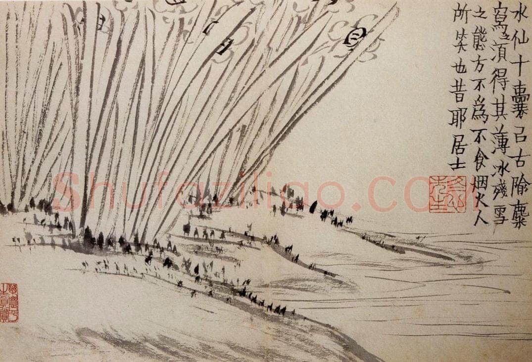 1759年 金农 《杂画册》 书画作品