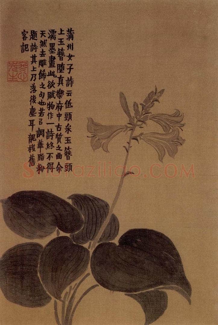 1754年 金农 《杂画册》 书画作品