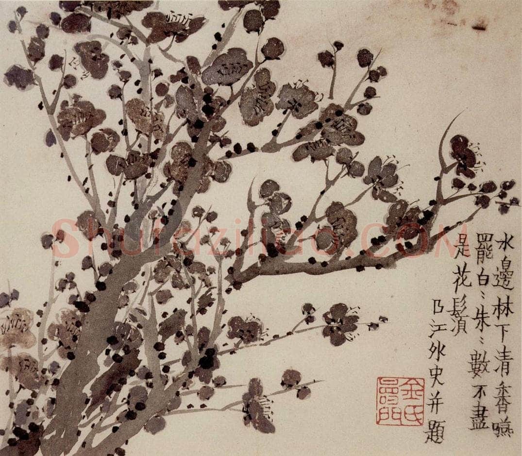 1754年 金农 《梅花册》 书画作品