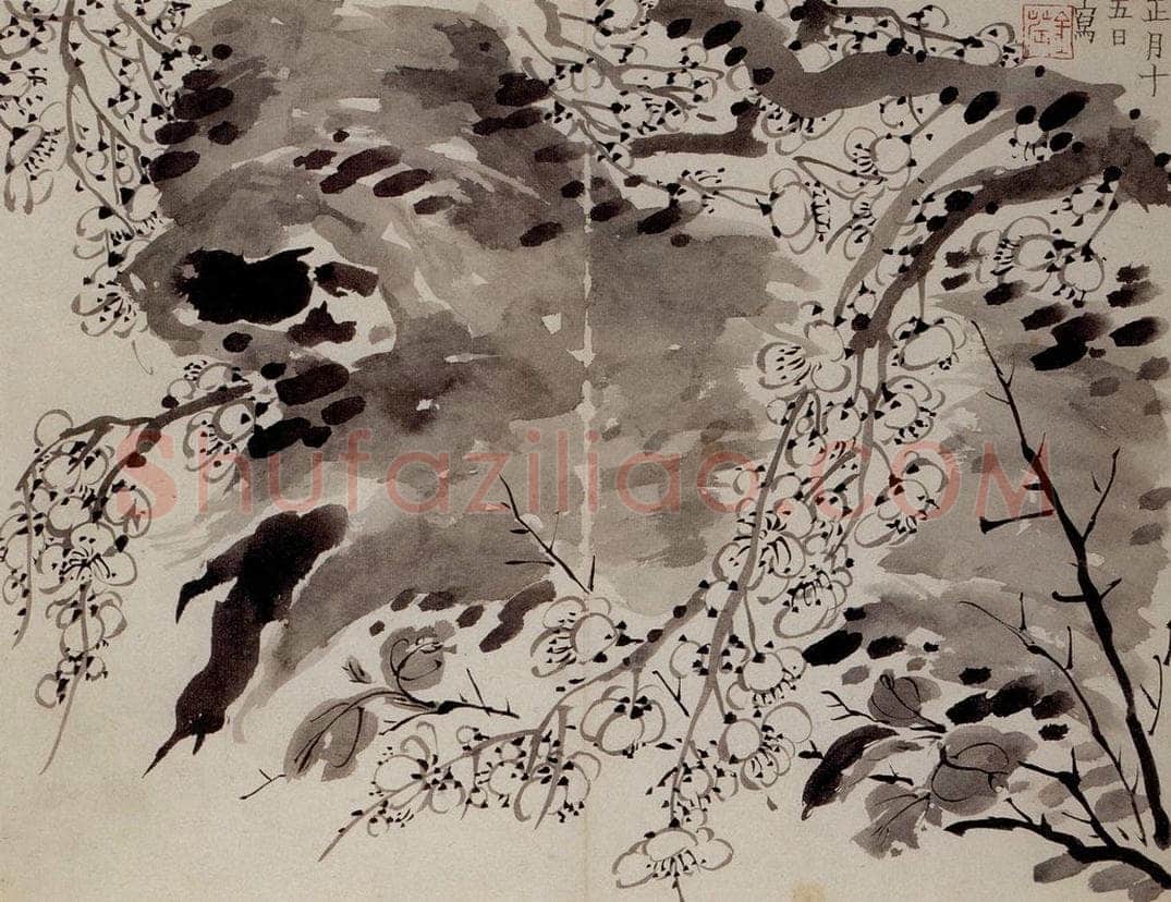 1757年 金农 《梅花册》 书画作品