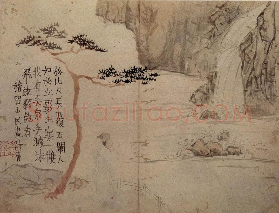 1759年 金农 《杂画册》 书画作品