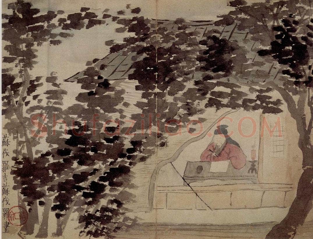 1759年 金农 《杂画册》 书画作品