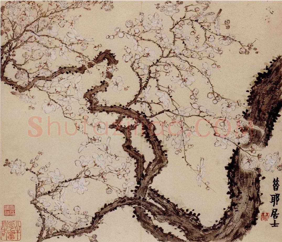 1760年 金农 《梅花册》 书画作品