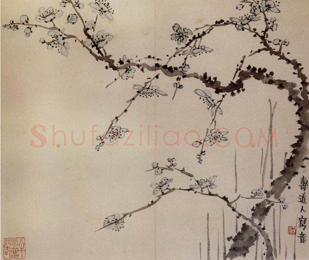 1760年 金农 《梅花册》 书画作品