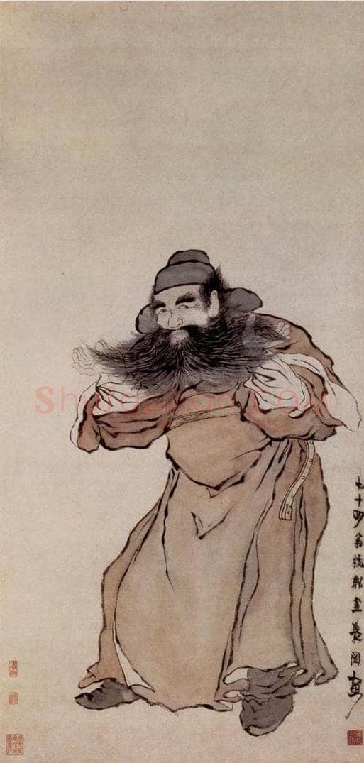 1760年 金农 《钟馗图》 书画作品