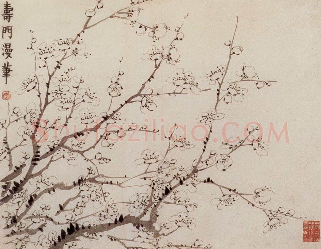 1760年 金农 《杂画册》 书画作品