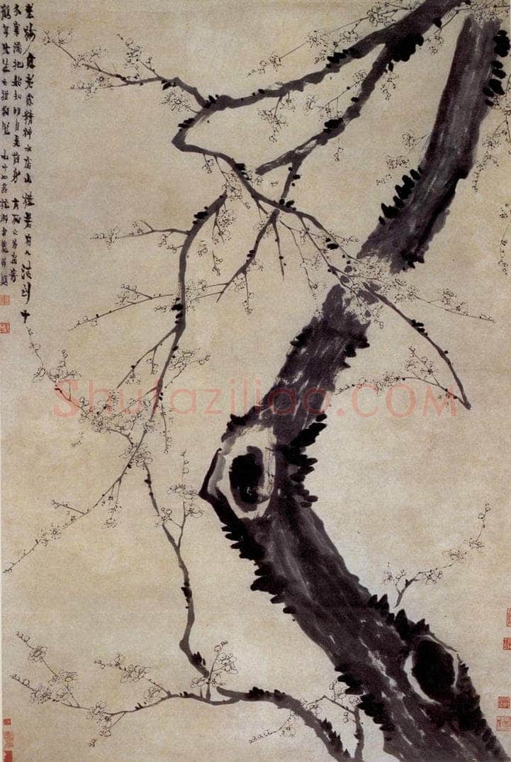 1760年 金农 《墨梅》 书画作品