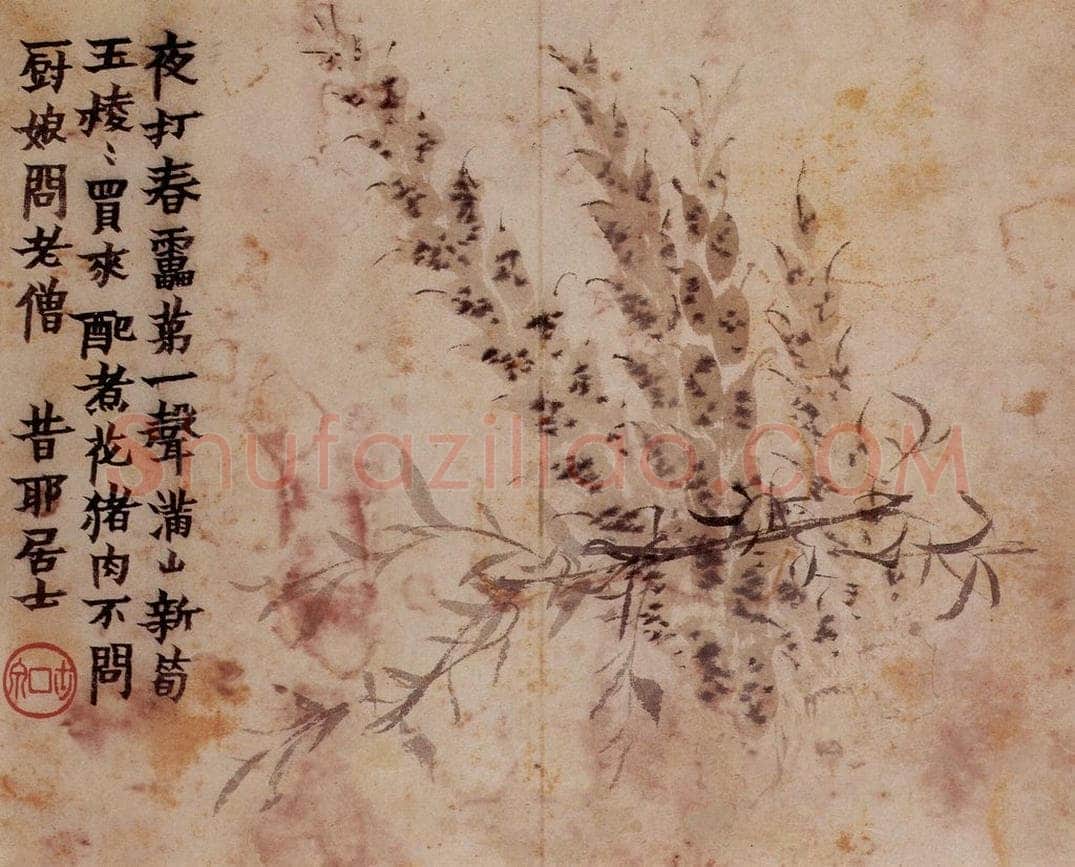 1761年 金农 《花卉册》 书画作品