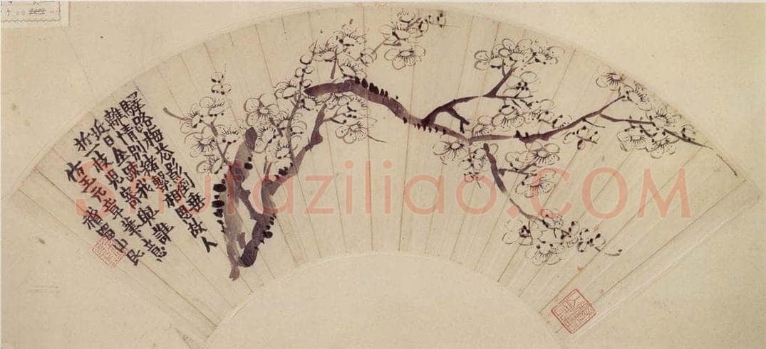年代不详 金农 《梅花》 书画作品