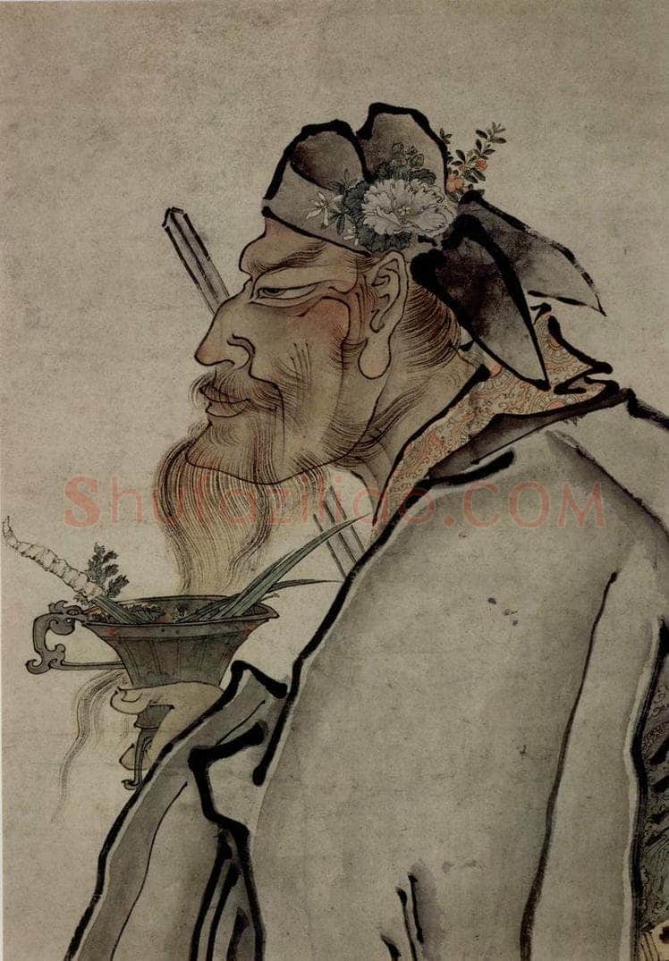1645年 陈洪绶 《钟馗像轴》 书画作品