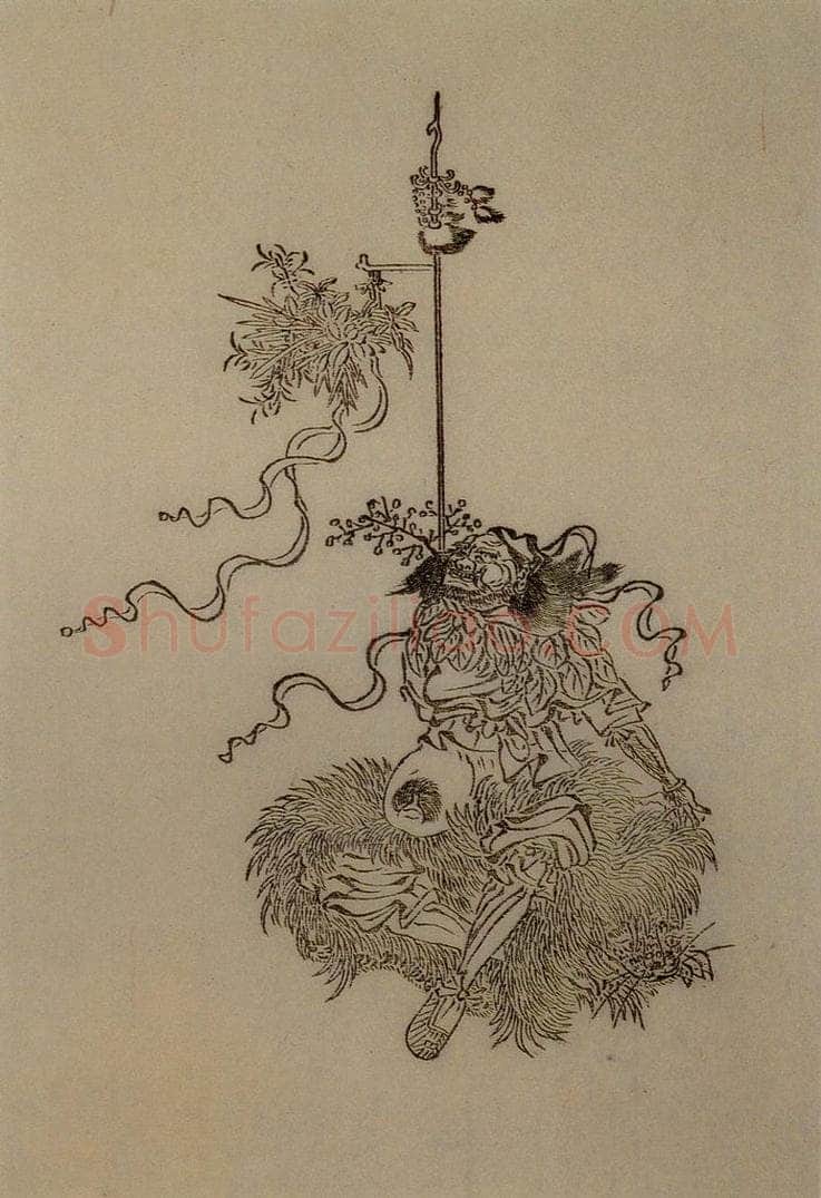 1616年 陈洪绶 《九歌图》 书画作品