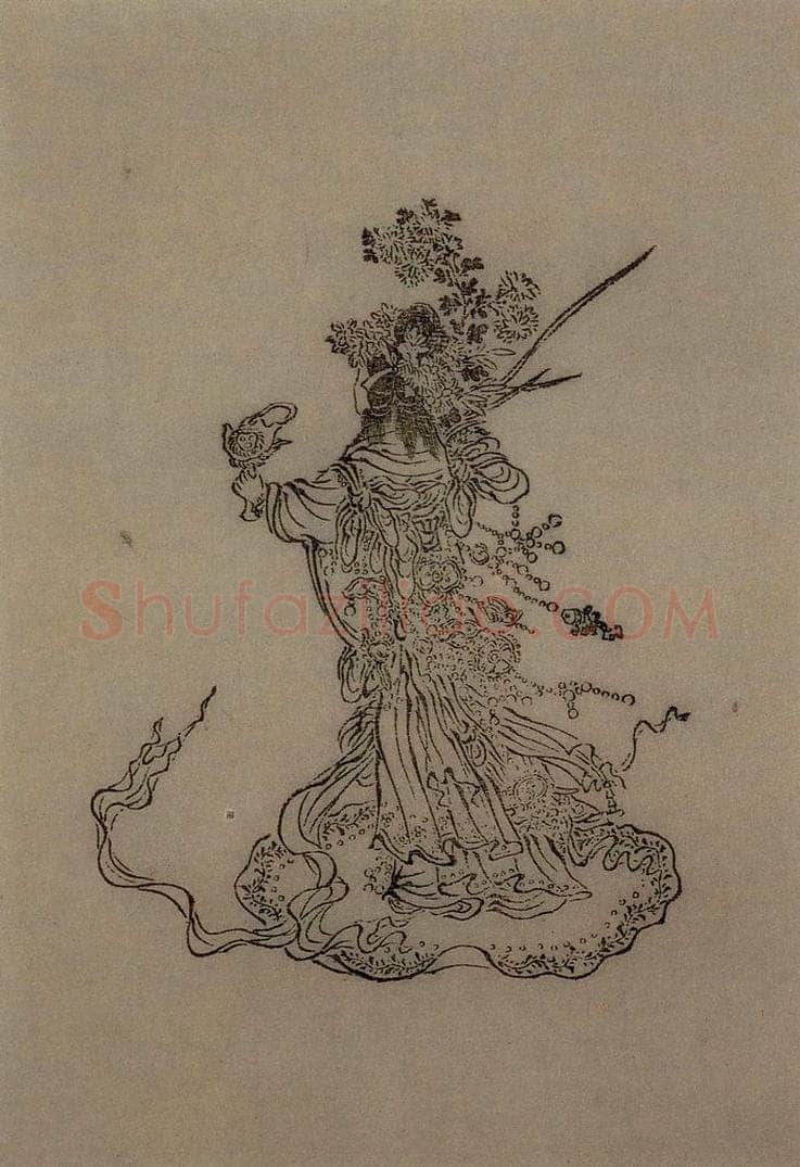 1616年 陈洪绶 《九歌图》 书画作品