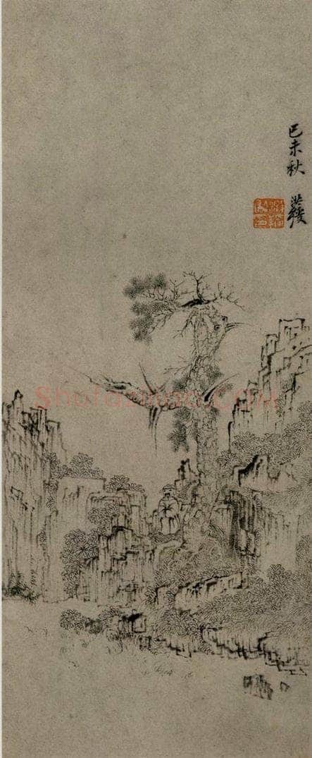 1619年 陈洪绶 《早年画册》 书画作品