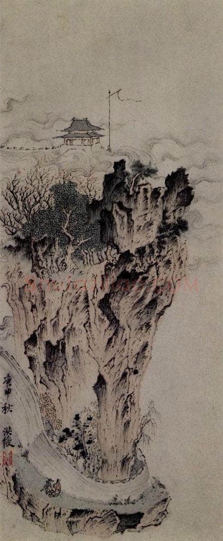 1620年 陈洪绶 《早年画册》 书画作品