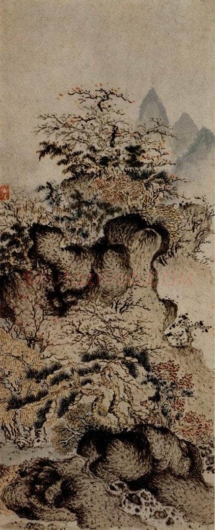 1621年 陈洪绶 《早年画册》 书画作品