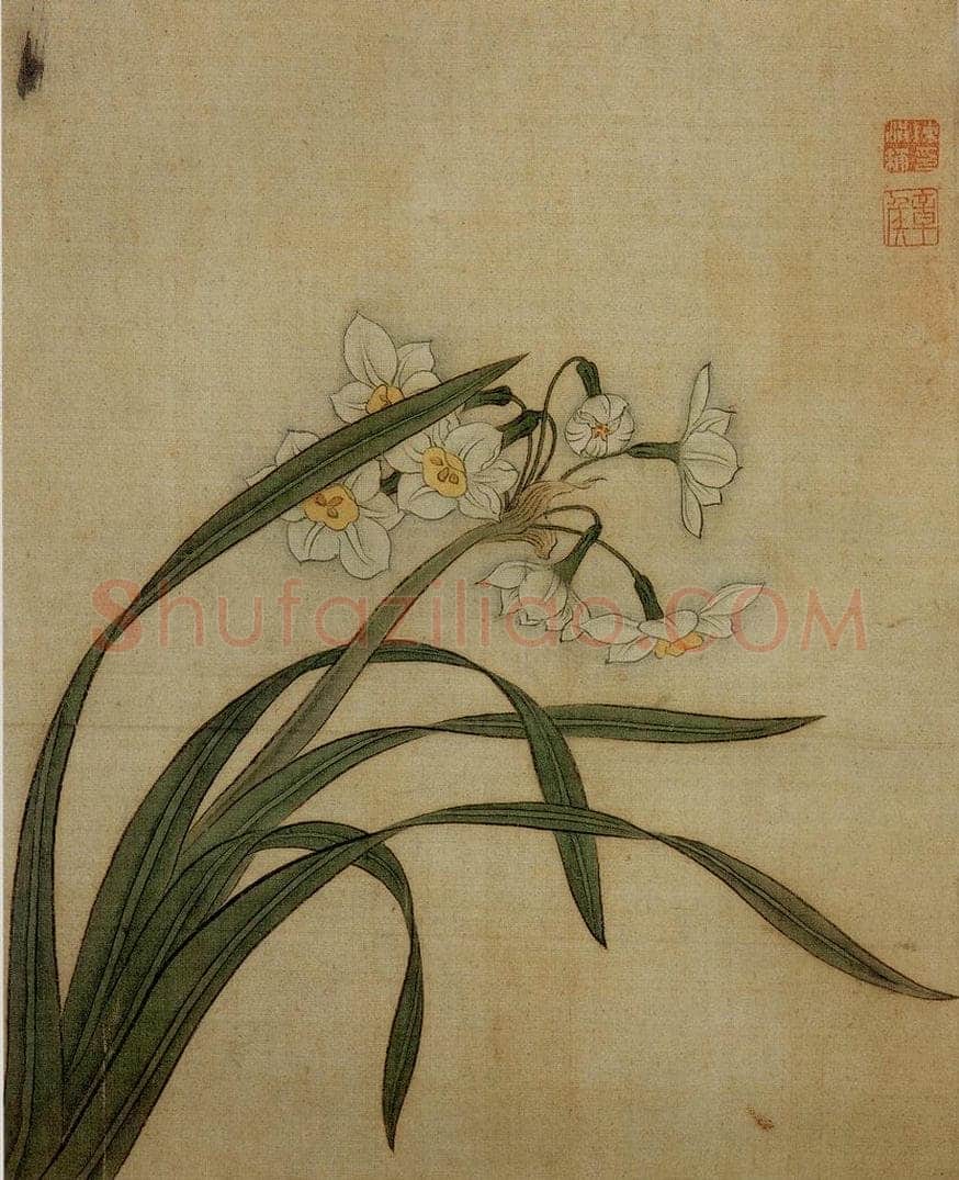 1651 陈洪绶 《杂画册》 书画作品