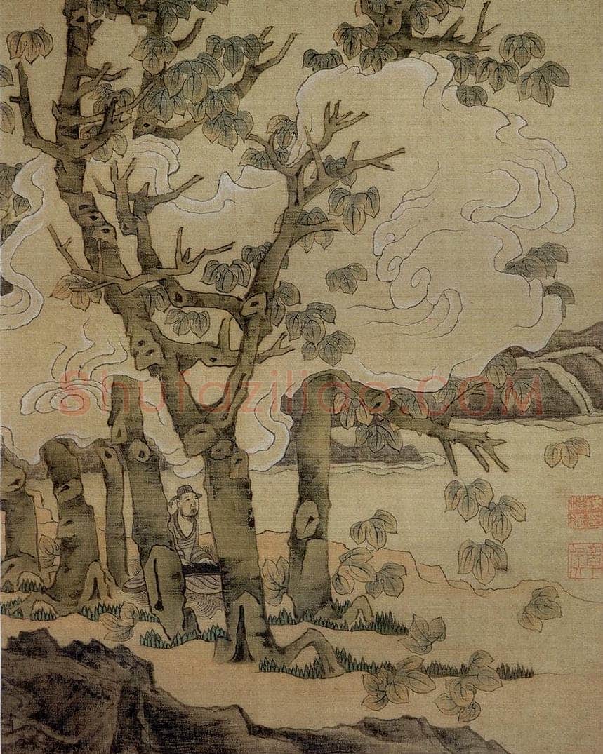 1651 陈洪绶 《杂画册》 书画作品