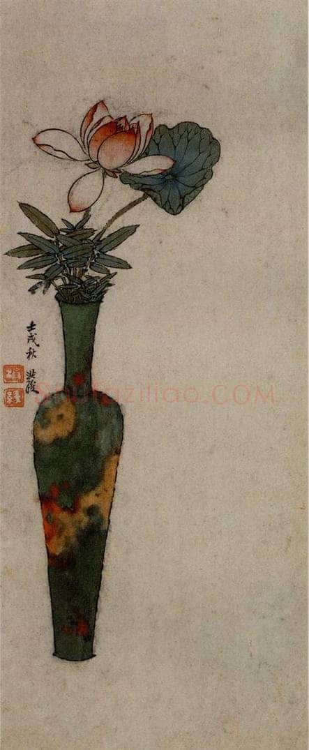1622年 陈洪绶 《早年画册》 书画作品