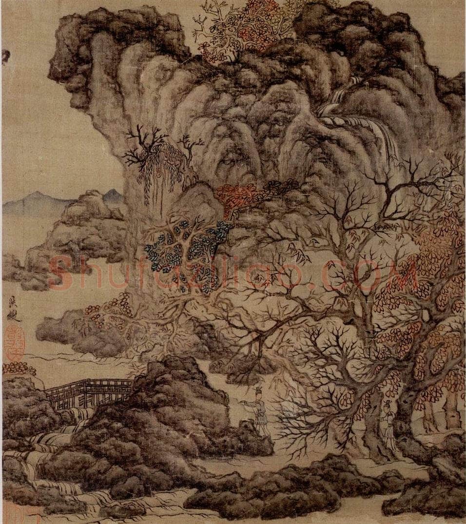 1651 陈洪绶 《模古图》 书画作品