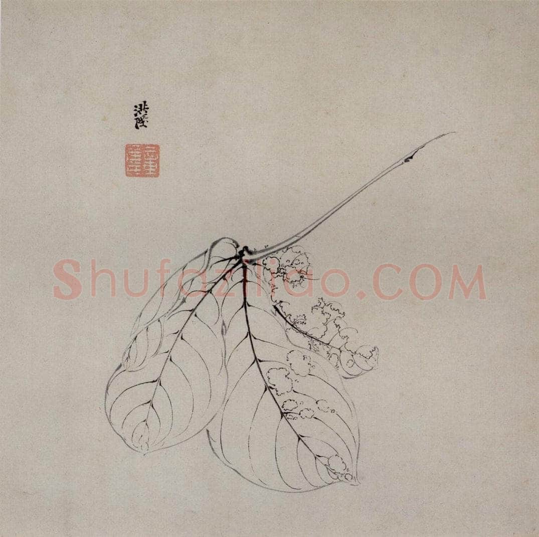 1619年 陈洪绶 《模古图》 书画作品