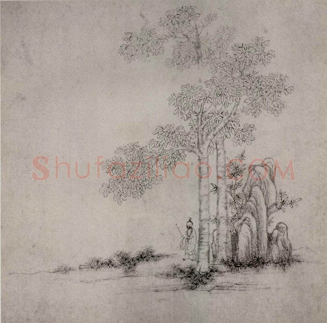 1619年 陈洪绶 《模古图》 书画作品