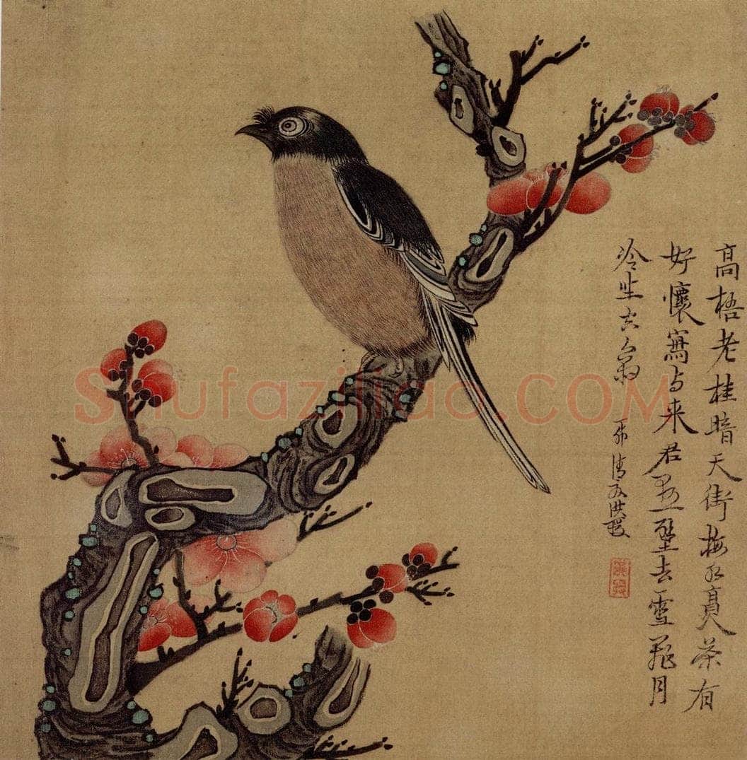 1627年 陈洪绶 《父子合册》 书画作品