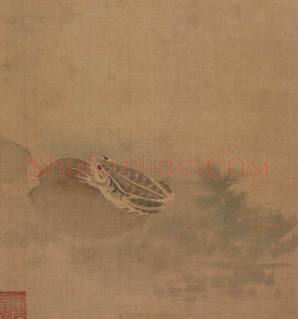 明 孙龙 《花鸟草虫册》 书画作品