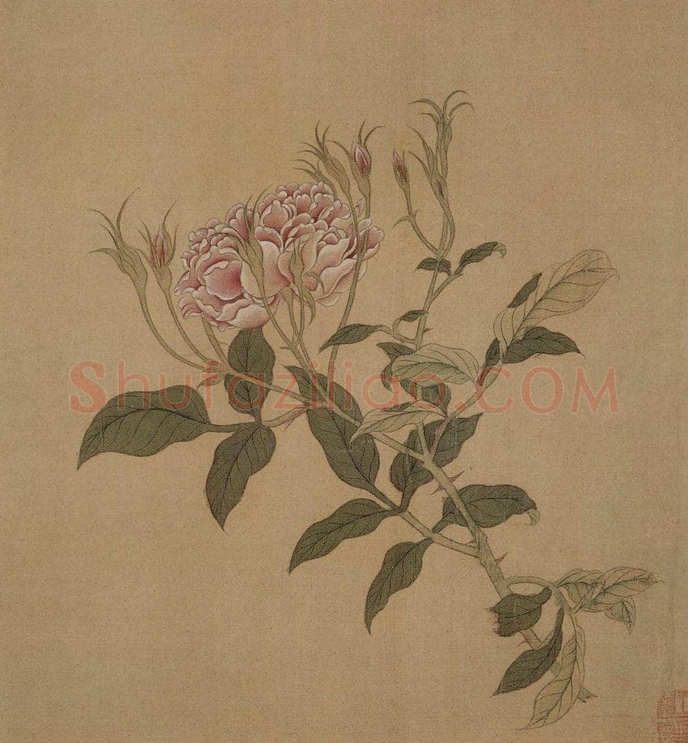 明 王维烈 《花卉册》 书画作品