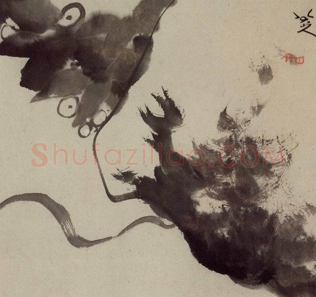 清 朱耷 《杂画册》 书画作品