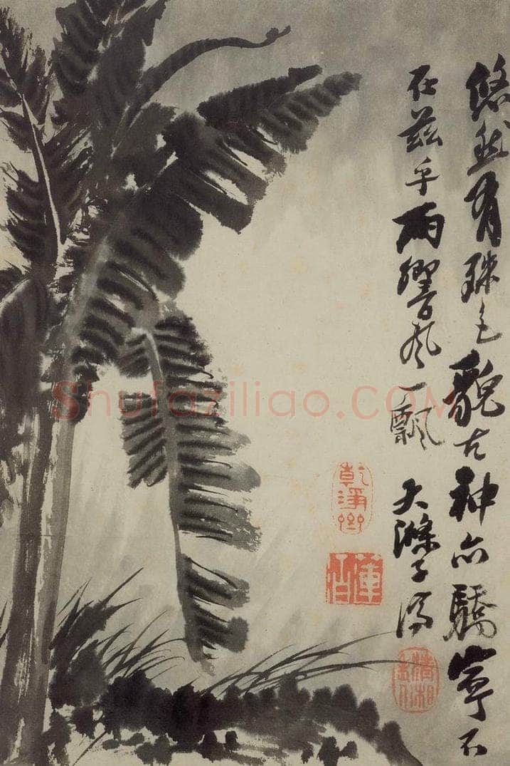 清 石涛 《花卉册》 书画作品