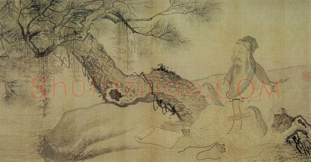 明 吴伟 人物 书画作品