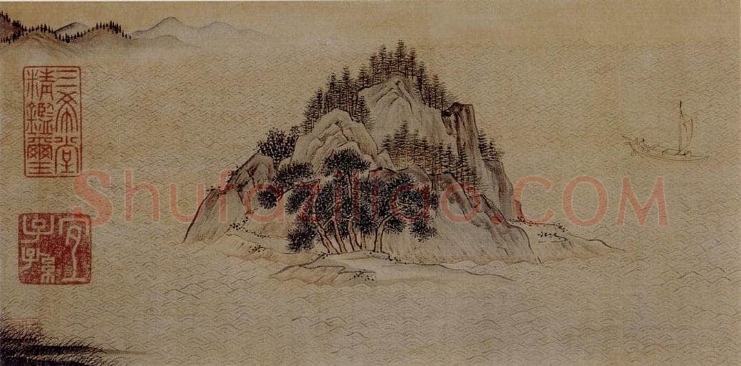 仇英 《孝经图》 书画作品