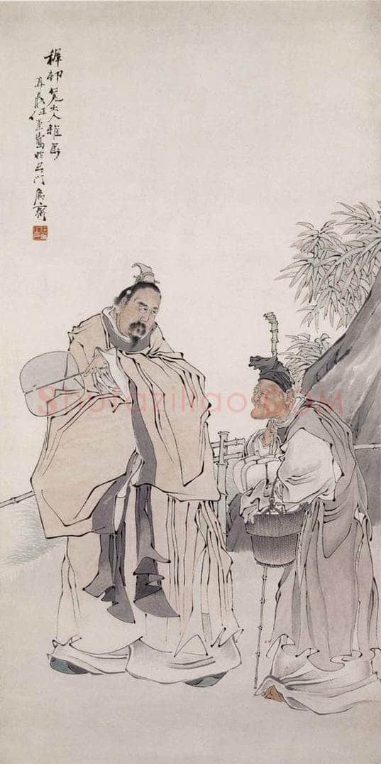 不详 任薰 人物 书画作品