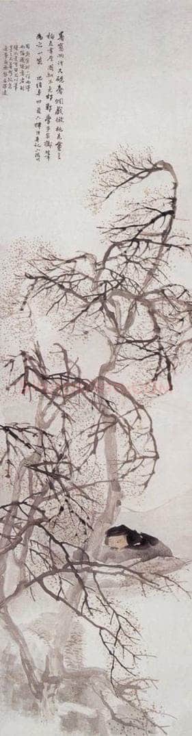 1891年 任伯年 梅花庵 书画作品
