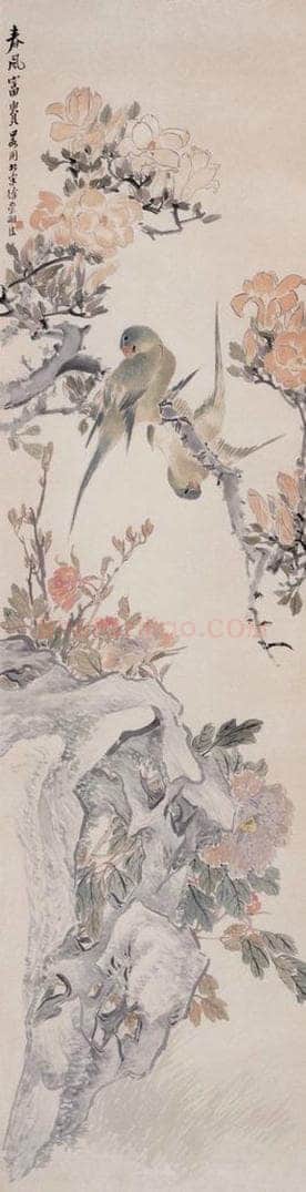 不详 沙馥 春风富贵 书画作品
