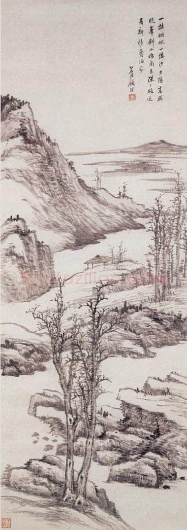 不详 顾沄 山水 书画作品